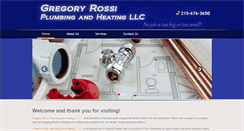 Desktop Screenshot of gregoryrossiplumbingandheating.com